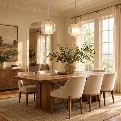 Cylinder Pendant Light in Alabaster and Glass