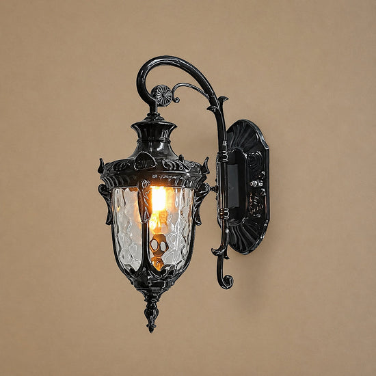 Heritage Outdoor Wall Lamp, Black for Living Room