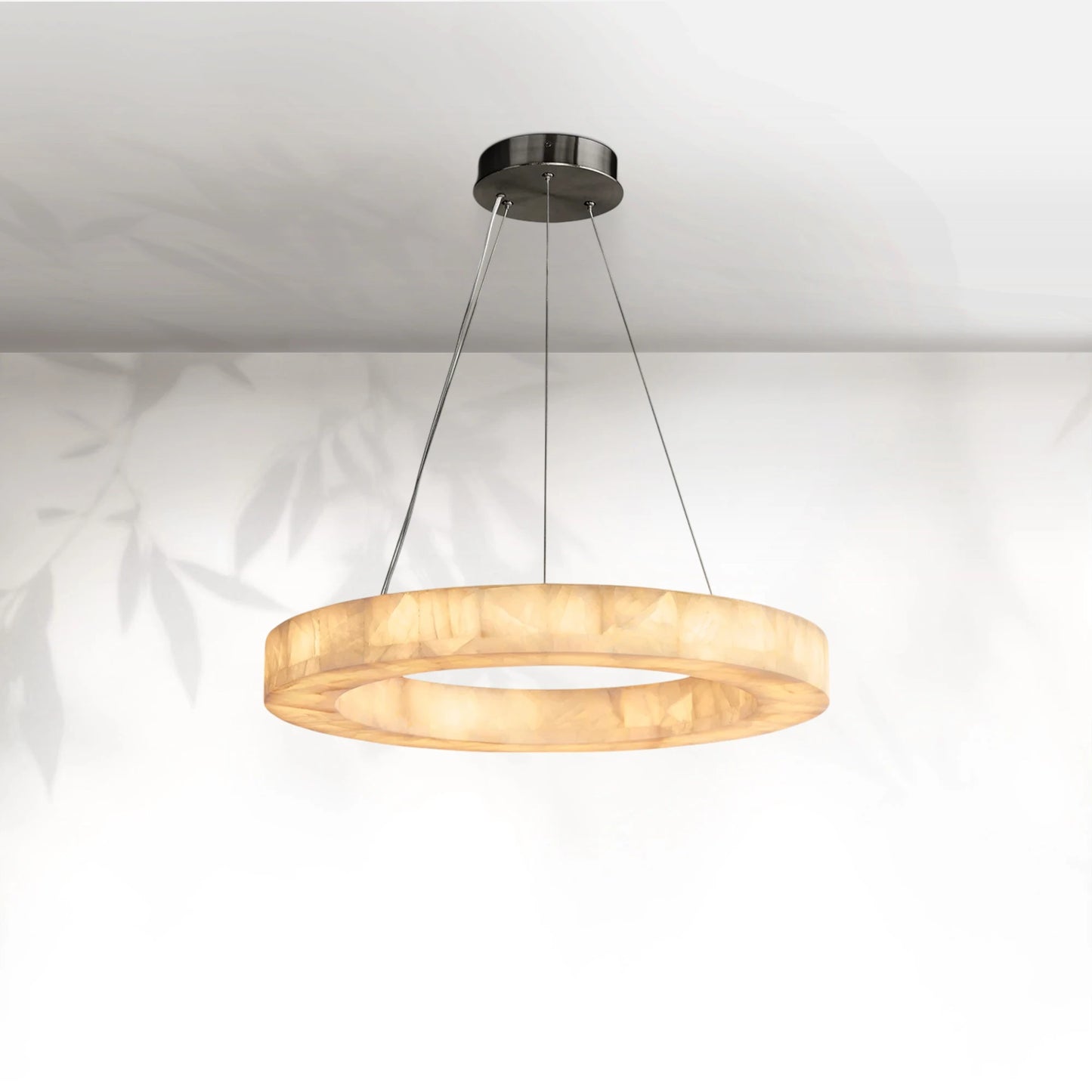 Rivaga Calcite Round Chandelier