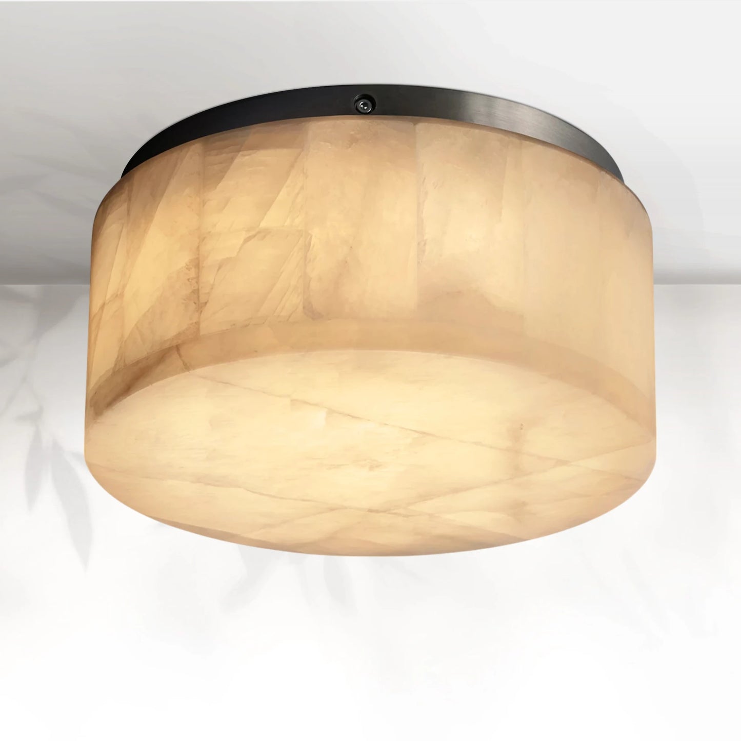 Rivaga Calcite Round Flushmount 6"10"14"