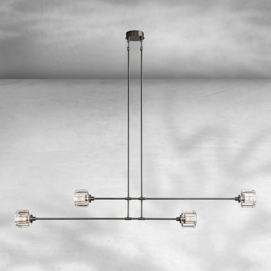 Delume Mobile Linear Chandelier 54" 72"