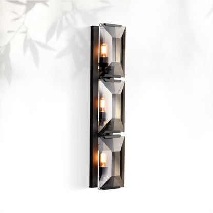 Harlows Crystal Triple Wall Lamp