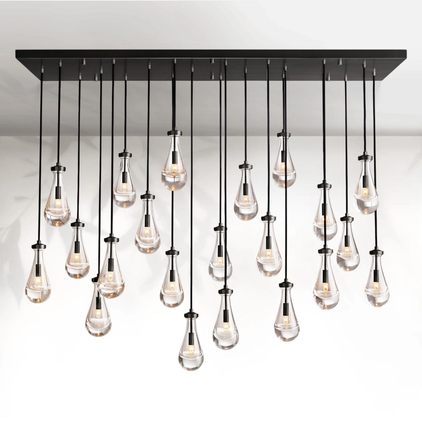 Raindrop Rectangular Chandelier
