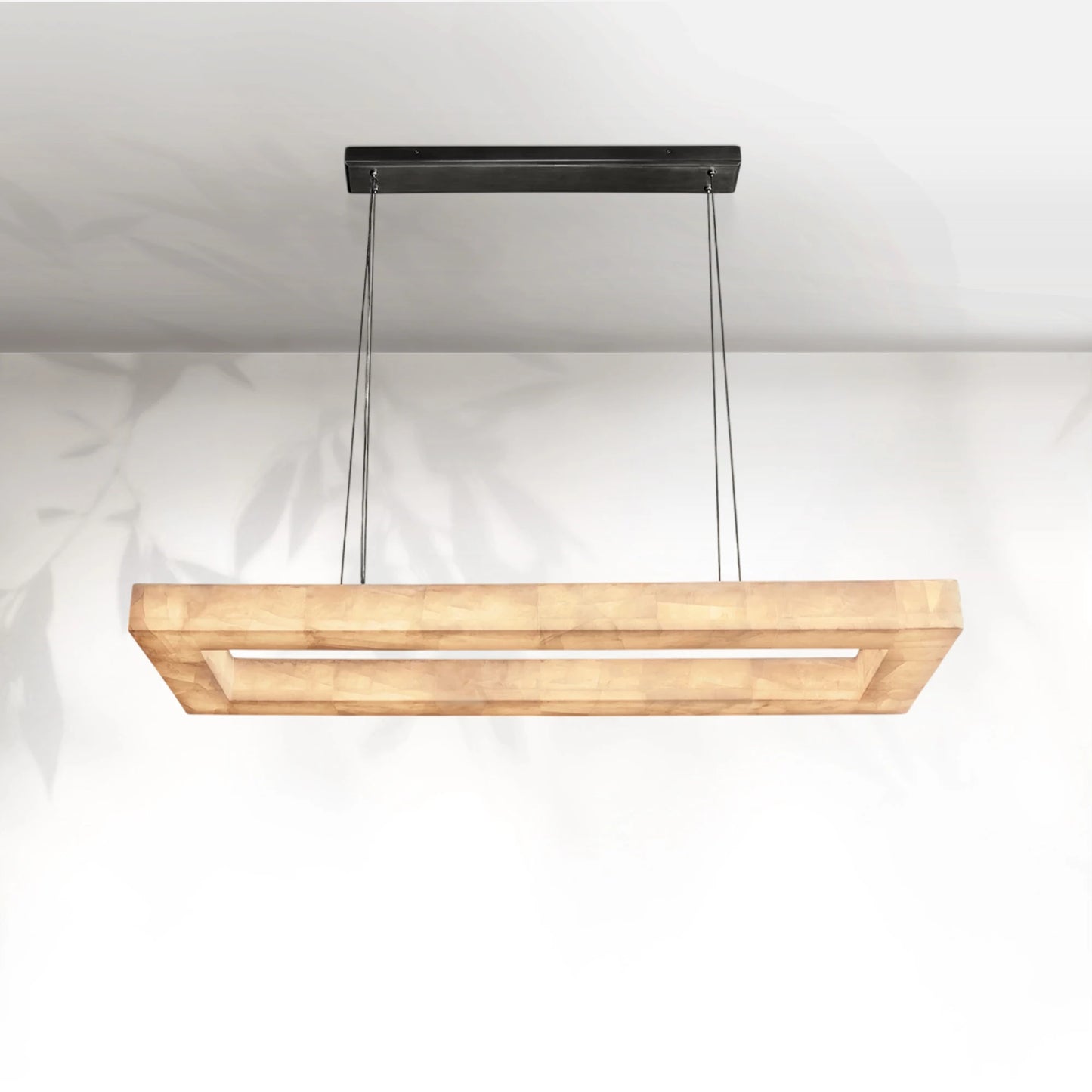 Rivaga Rectangular Calcite Chandelier