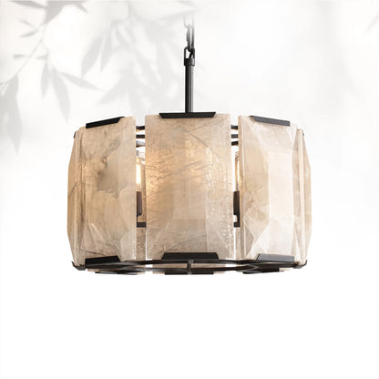 Harlows Calcite Round Chandelier