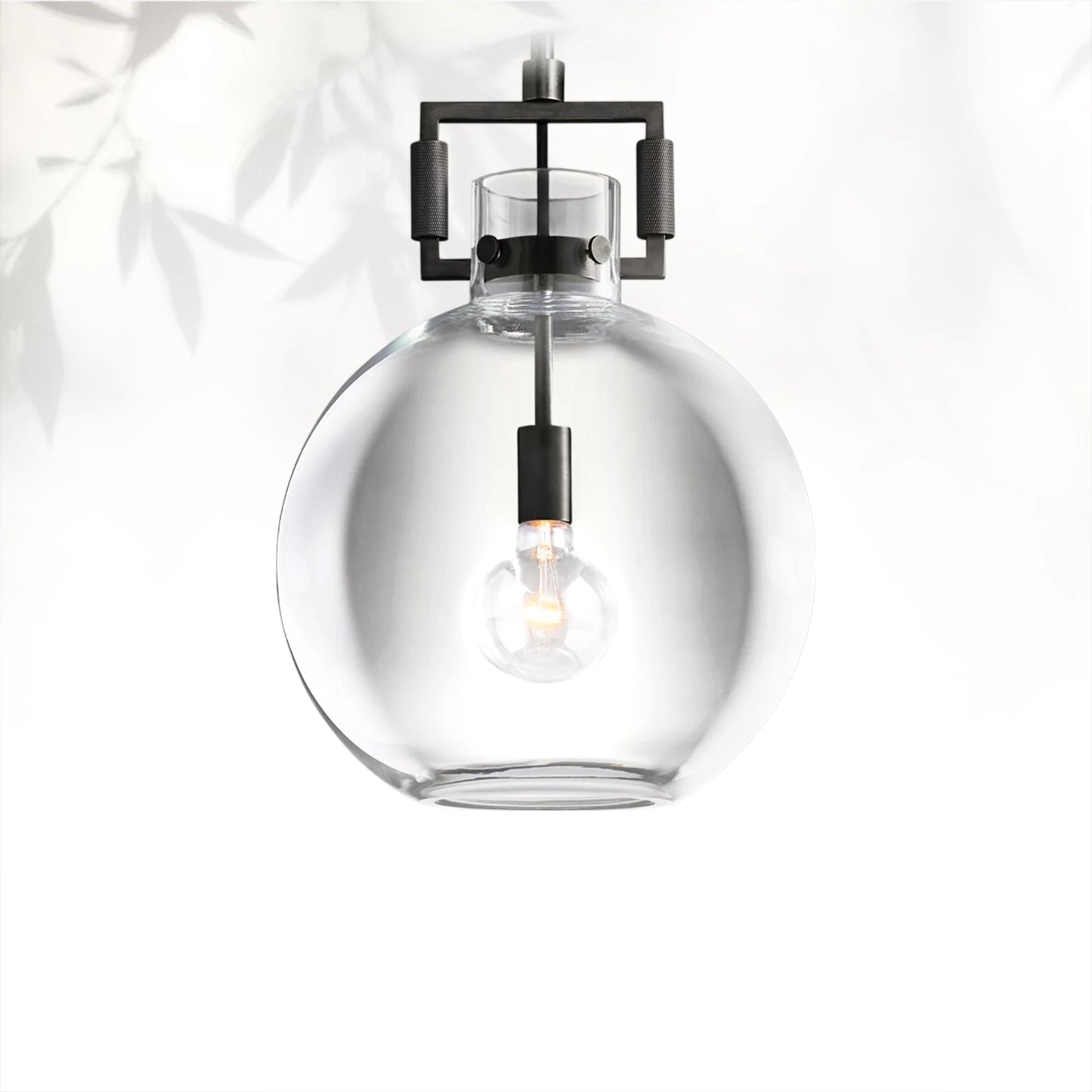 Machine Glass Globe Pendant 10"14"18"