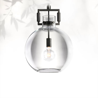 Machine Glass Globe Pendant 10"14"18"