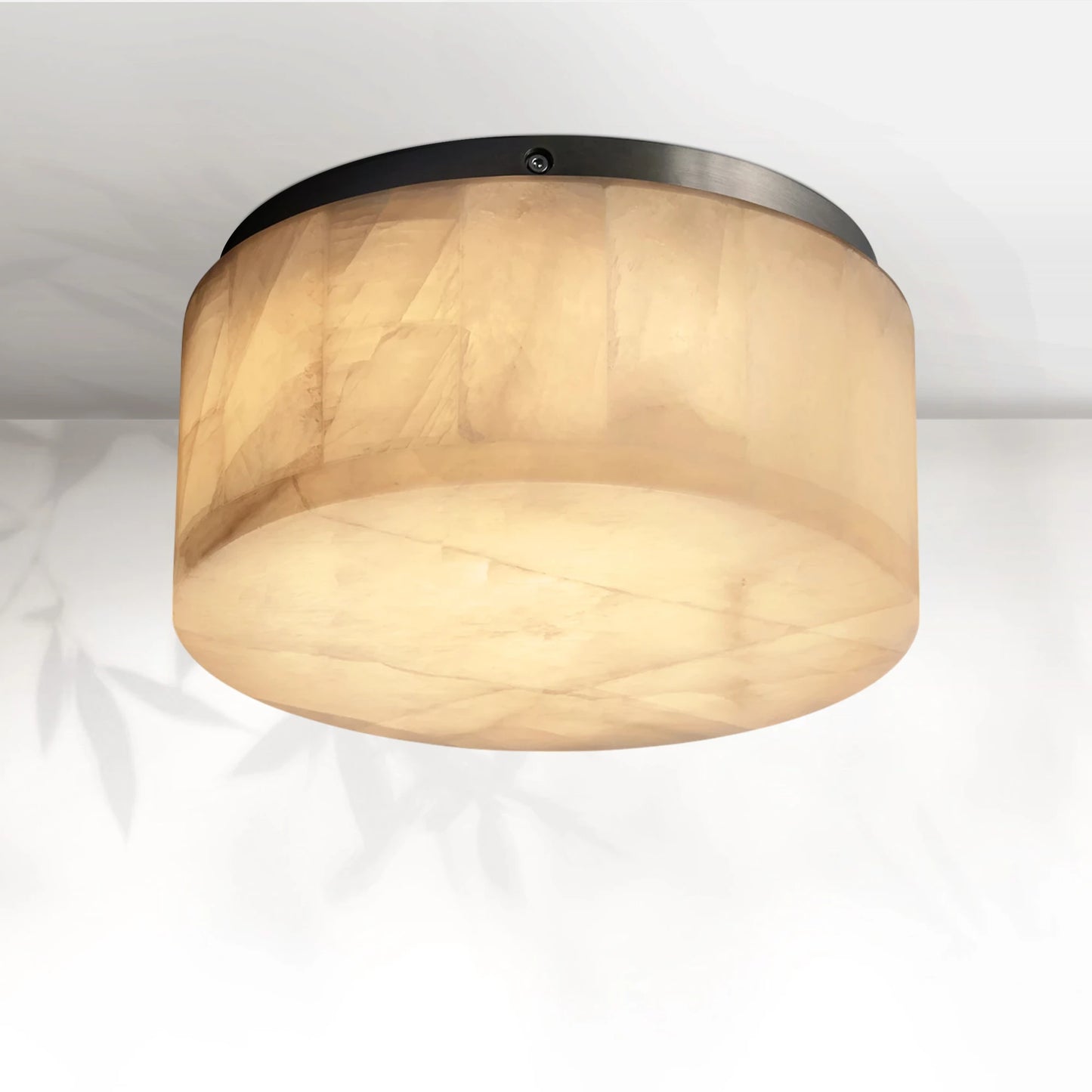 Rivaga Calcite Round Flushmount 6"10"14"