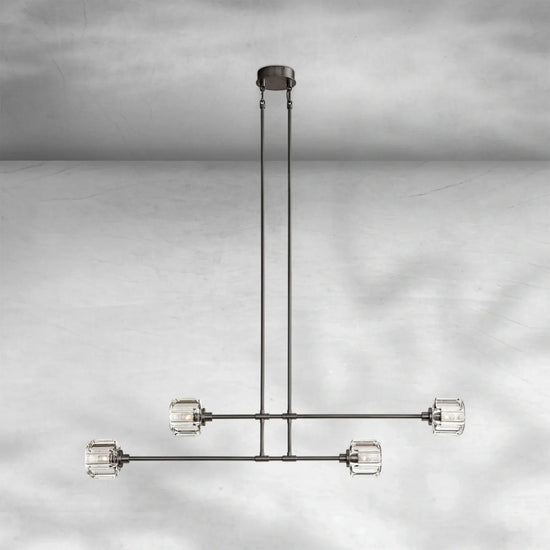 Delume Mobile Linear Chandelier 54" 72"