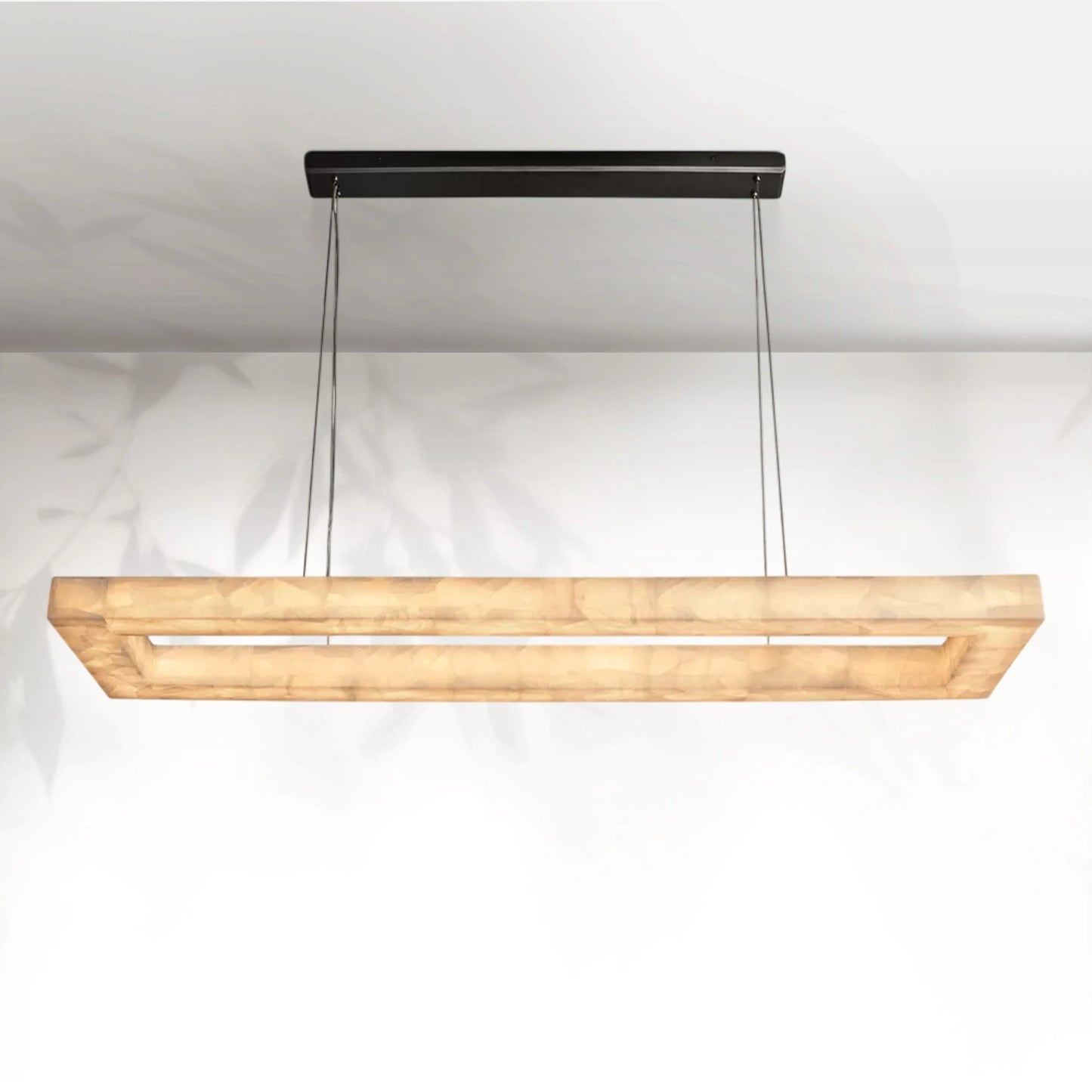 Rivaga Rectangular Calcite Chandelier