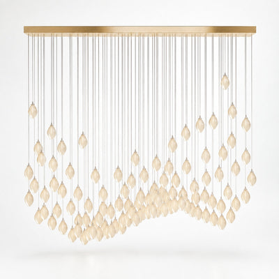 Petal Pendant Light with Versatile Configurations