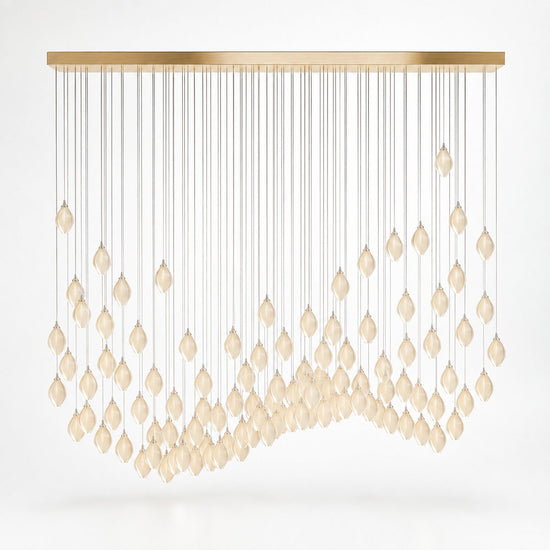 Petal Pendant Light with Versatile Configurations