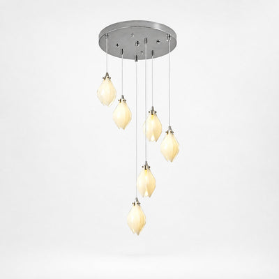 Petal Pendant Light with Versatile Configurations