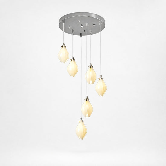 Petal Pendant Light with Versatile Configurations