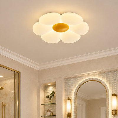 Tricolordeer Blooming Six-Petal LED Ceiling Lamp