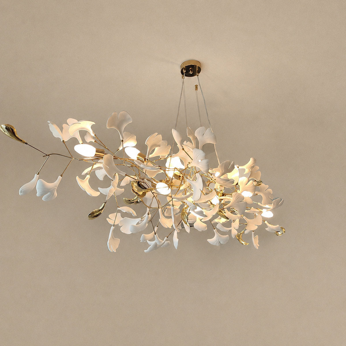 Tricolordeer Botanical Oval 6-10 Light Chandelier