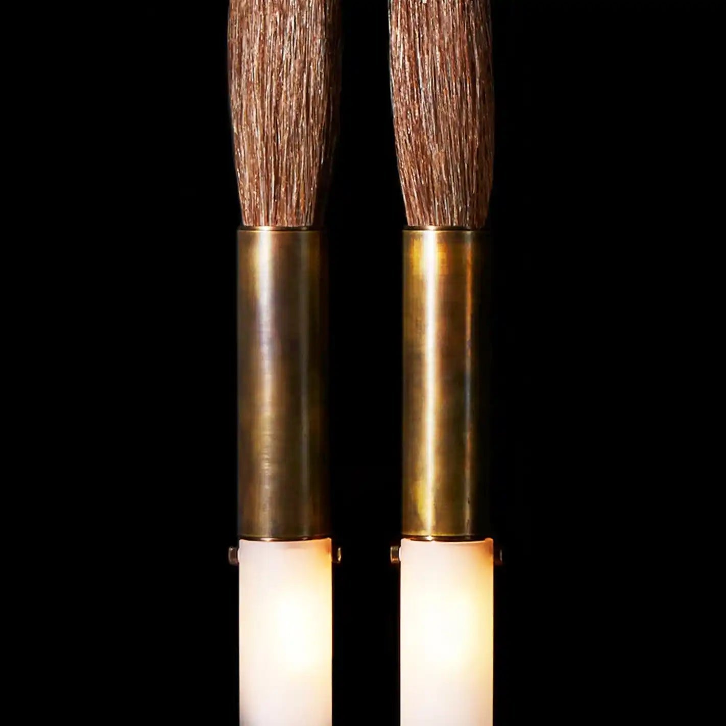Double Head Antonia Horsehair Sconce