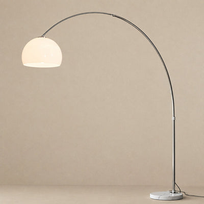 Tricolordeer Curved Marble Floor Lamp