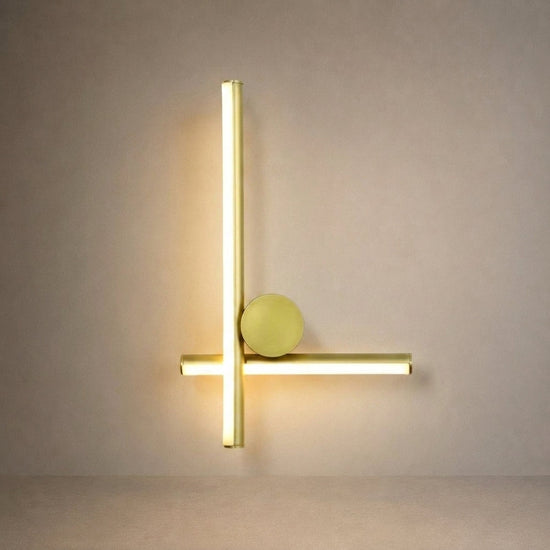 Coordinates Wall Lamp, L 31.5-Inch x H 3.5-Inch, Black, Warm Light for Living Room