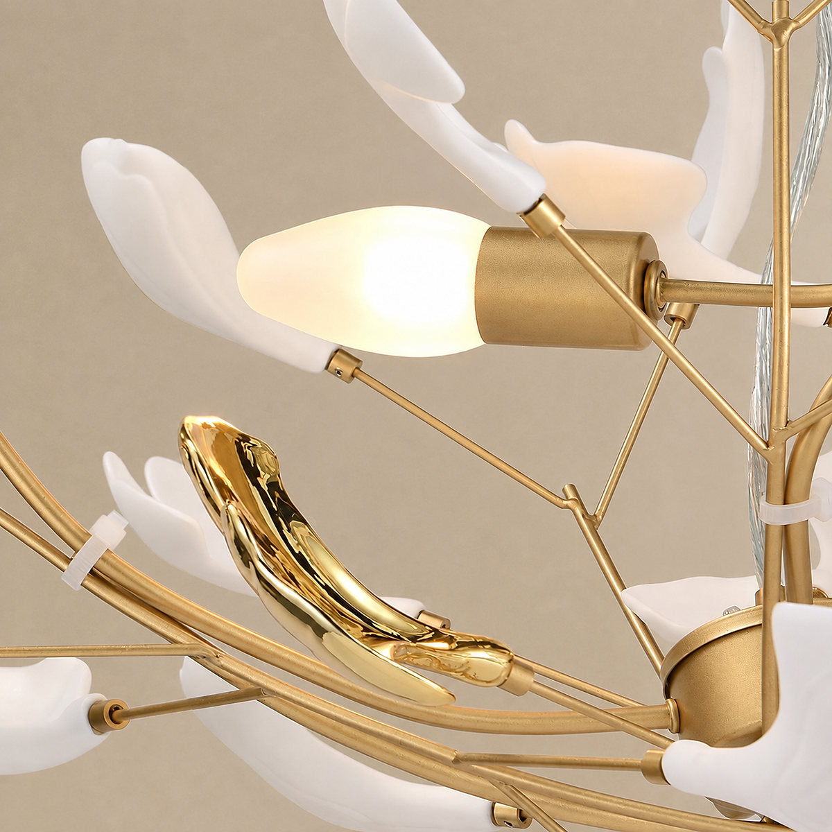 Tricolordeer Botanical Oval 6-10 Light Chandelier