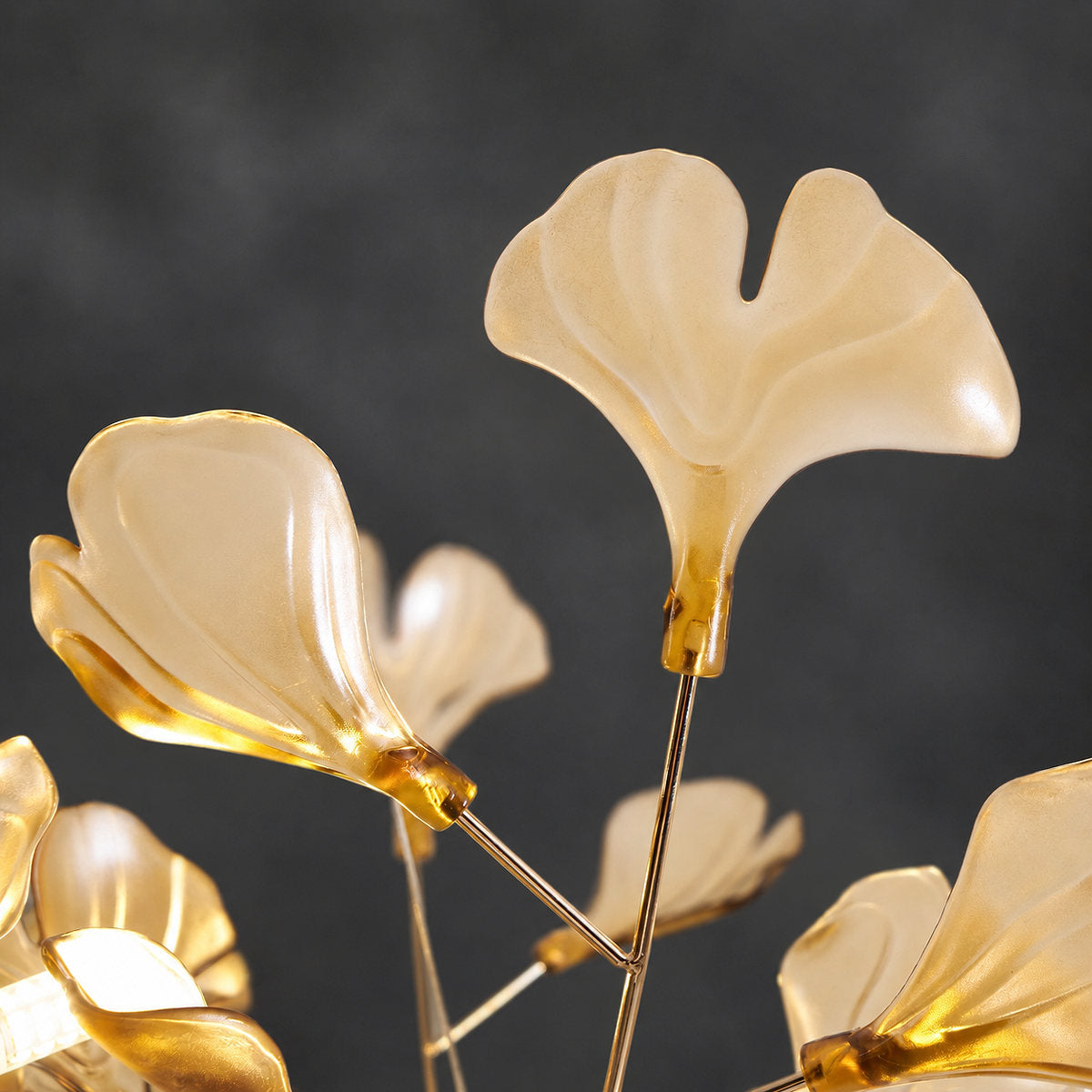 Tricolordeer Botanical Linear Multi-Light Chandelier