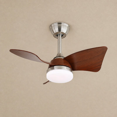Silven Curve Ceiling Fan Light, 24~32-Inch x H 11.8-Inch, Model A (Walnut ) for Living Room