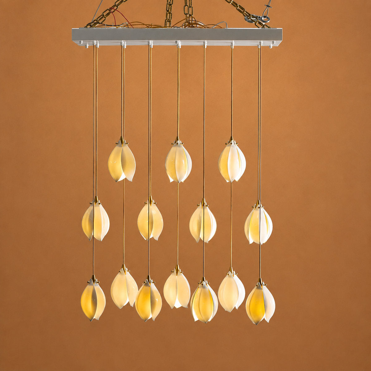 Petal Pendant Light with Versatile Configurations