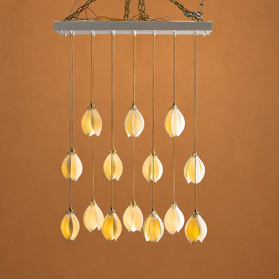 Petal Pendant Light with Versatile Configurations