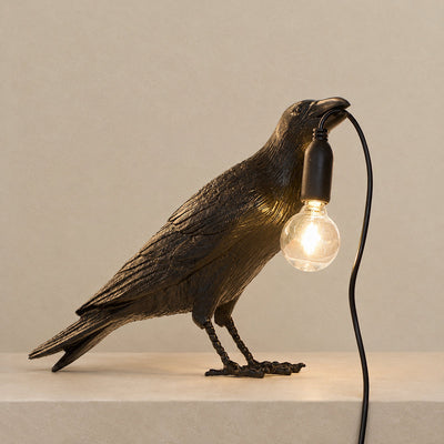 Sculptural Bird Accent Table Lamp
