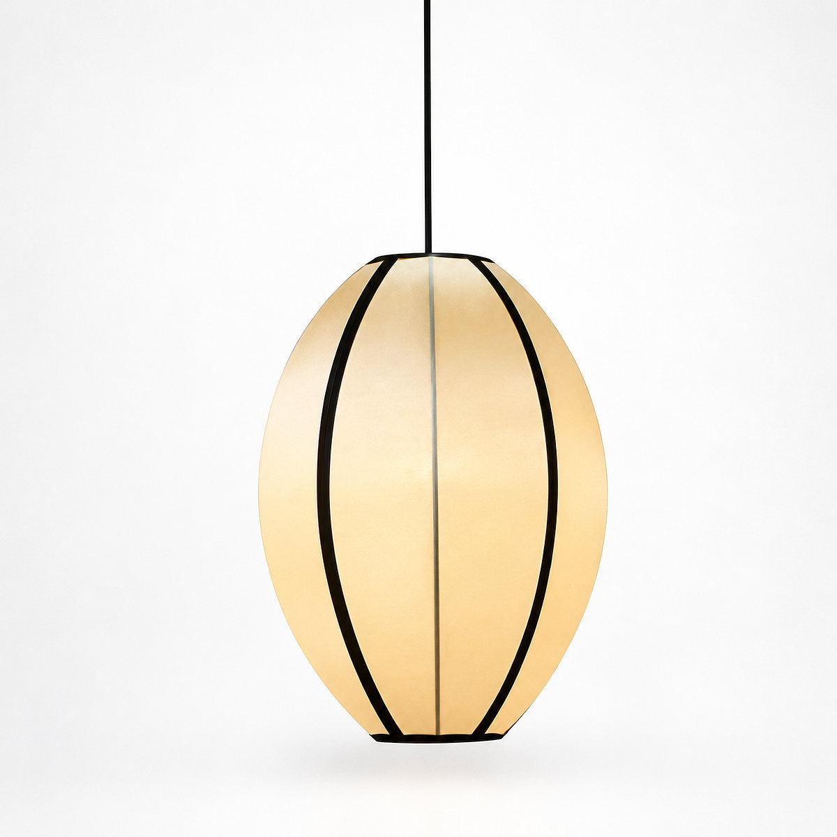 Japandi Fabric Lantern Pendant Light Bed Room & Living Room
