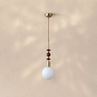 Artisan Wood and Glass Pendant Collection for Dining Room & Living Room