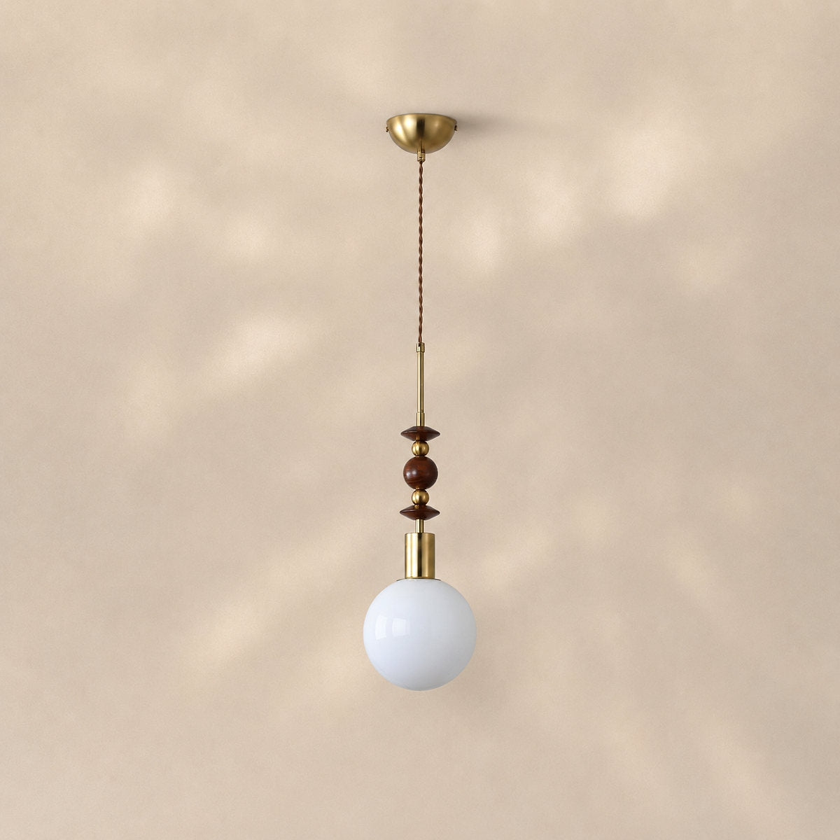 Artisan Wood and Glass Pendant Collection for Dining Room & Living Room