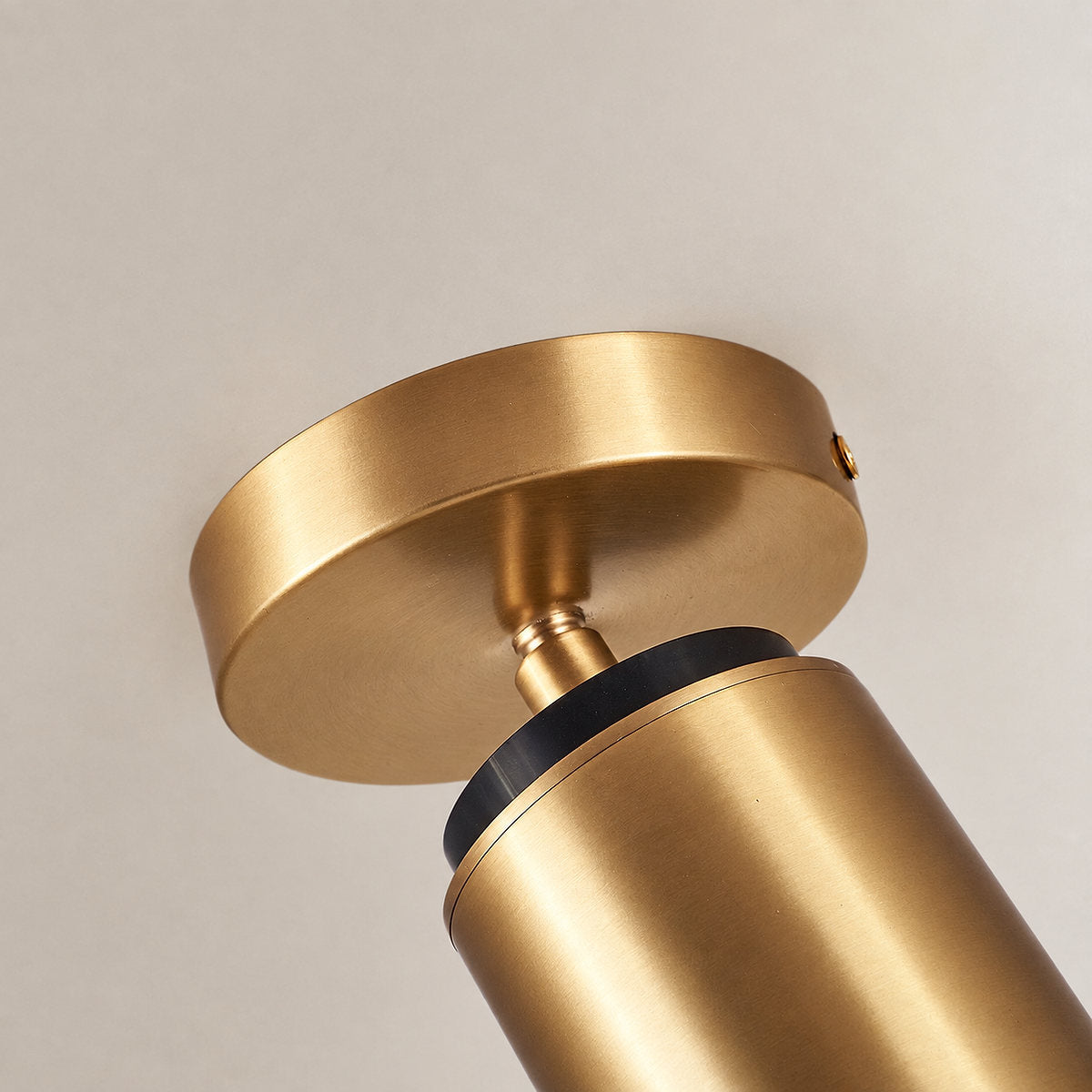 Horizon Brass Spotlight, 3.1-Inch x H 6.7-Inch, Brass for Bedroom & Living Room