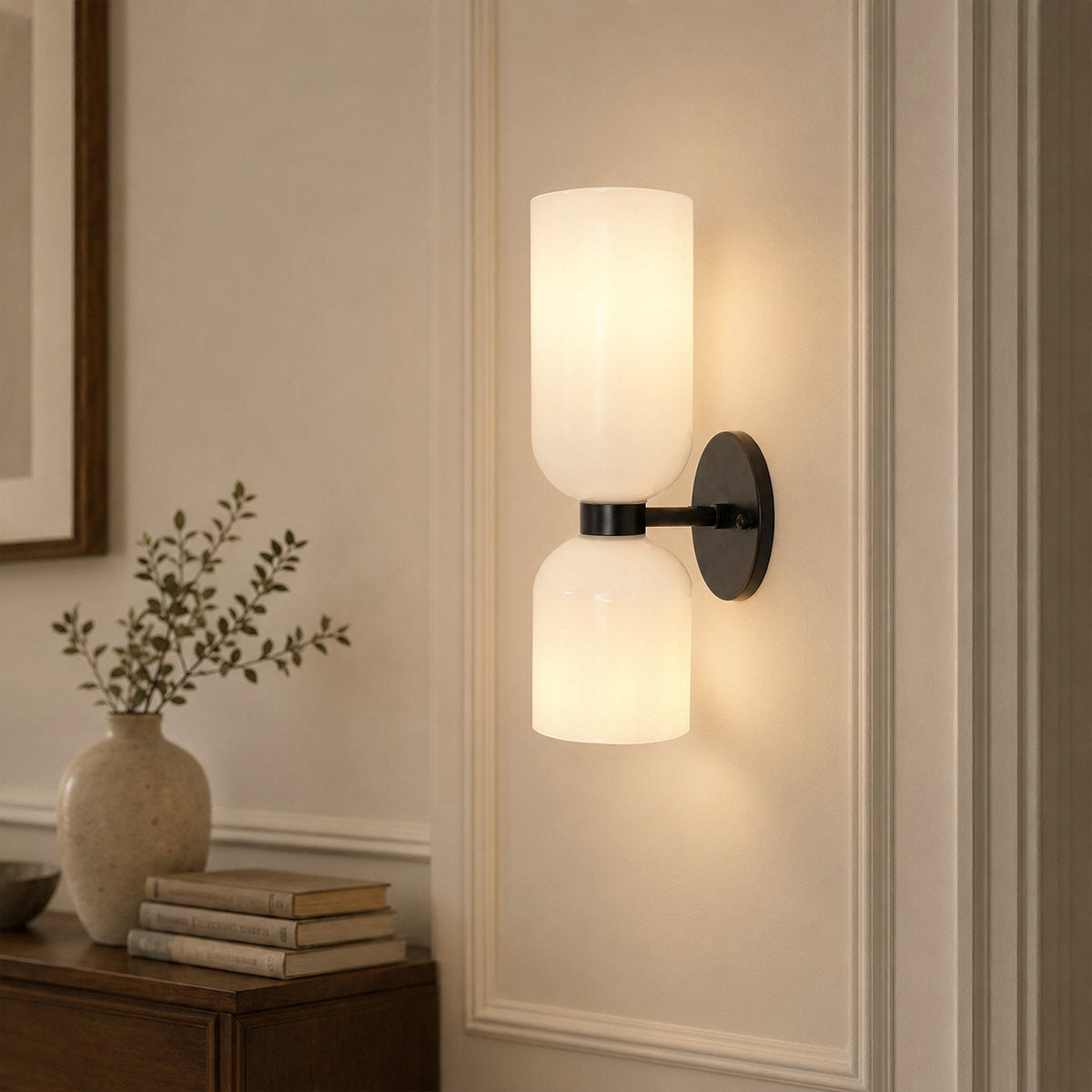 Edie Wall Lamp, 4.7-Inch x H 13.8-Inch, Gold for Living Room