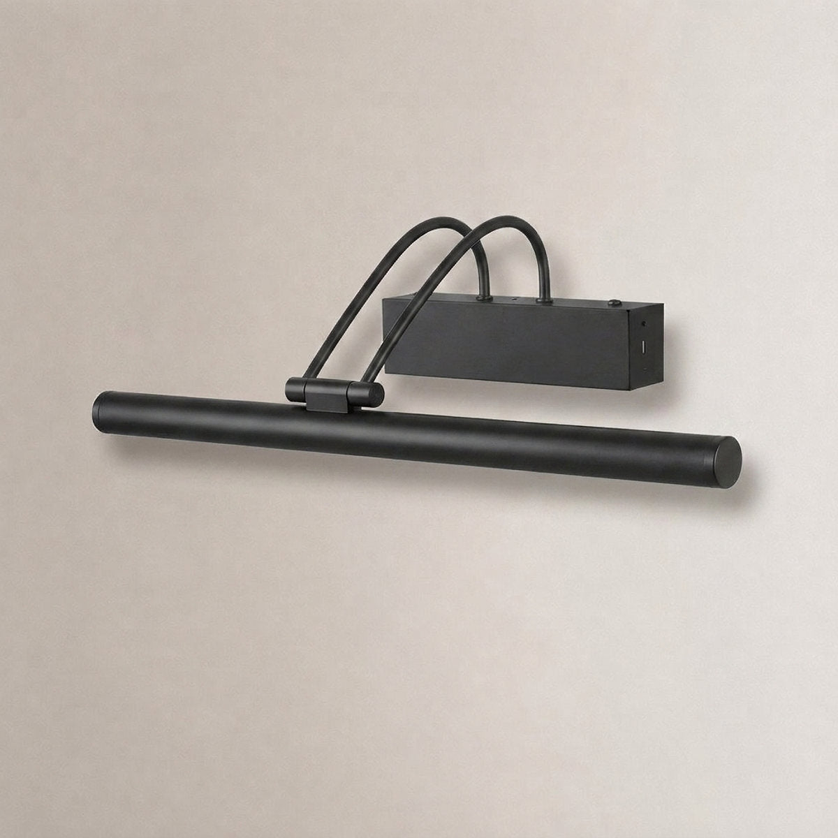 Aureon Linear Rechargeable Wall Lamp, L 15.7-Inch x H 5.1-Inch, Gold~Black, Three-Color Light & USB Charging for Bedroom & Living Room