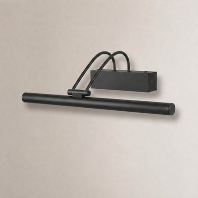 Aureon Linear Rechargeable Wall Lamp, L 15.7-Inch x H 5.1-Inch, Gold~Black, Three-Color Light & USB Charging for Bedroom & Living Room