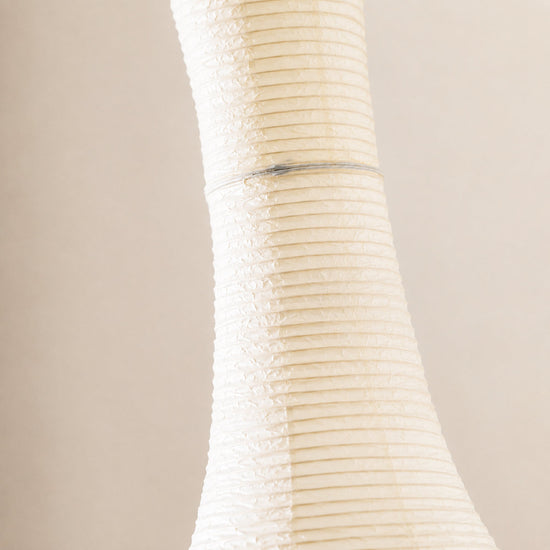 Sculptural Tiered Pendant Light 3 Bulbs