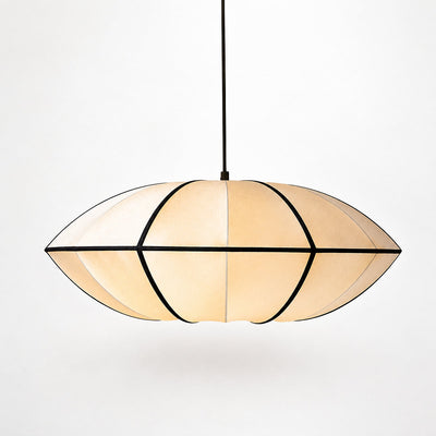 Japandi Fabric Lantern Pendant Light Bed Room & Living Room