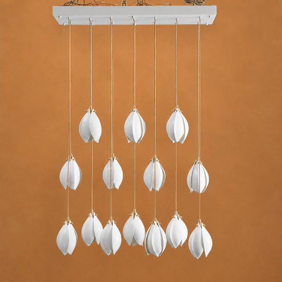 Petal Pendant Light with Versatile Configurations
