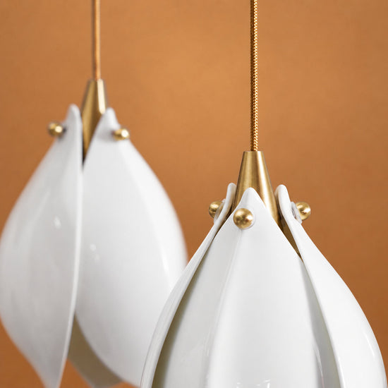 Petal Pendant Light with Versatile Configurations