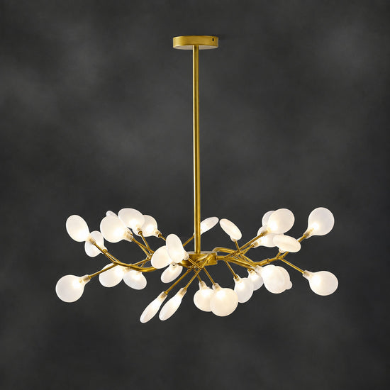 Firefly Starburst Glass Sputnik Chandelier