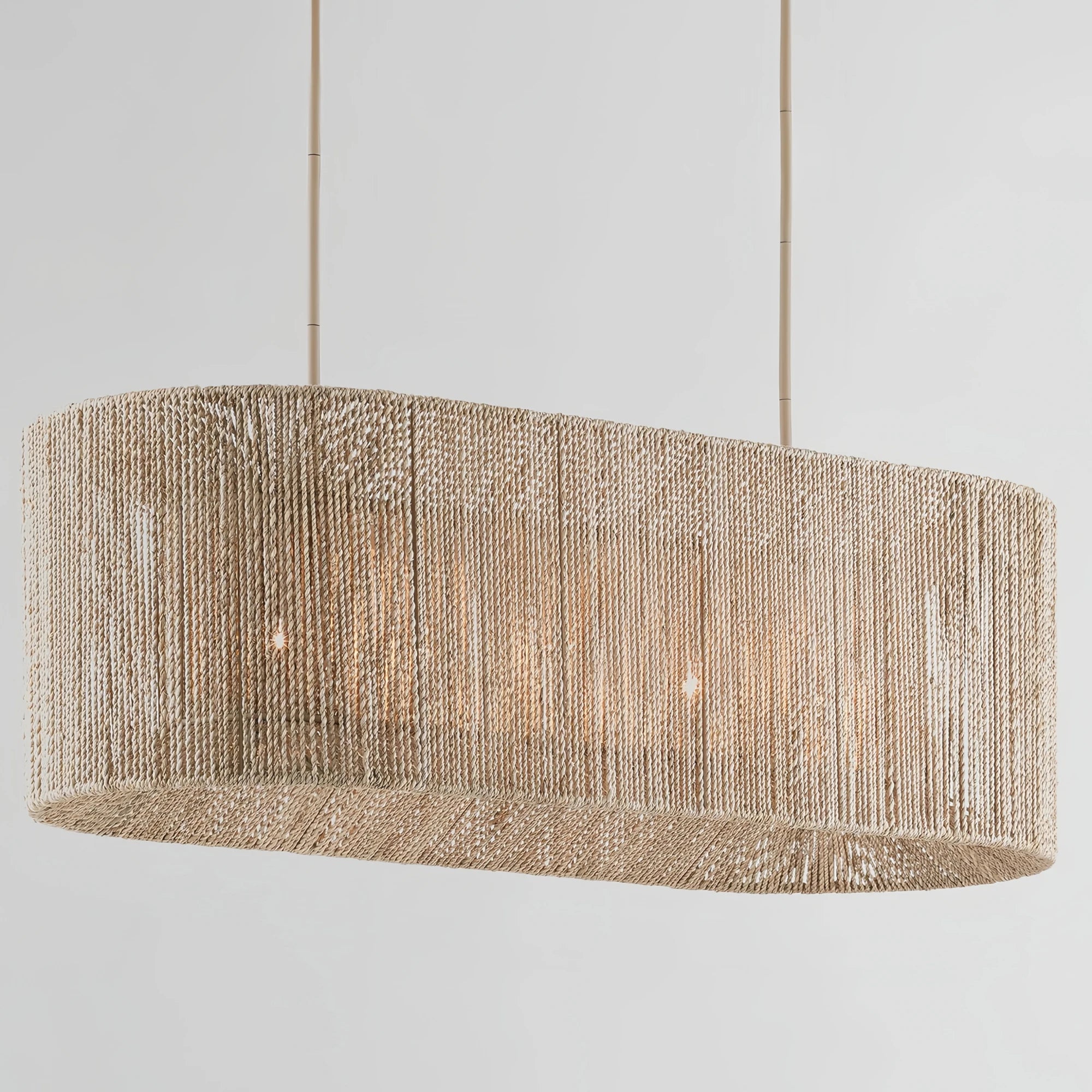 Farrington Abaca Linear Chandelier 42"