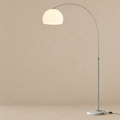 Tricolordeer Curved Marble Floor Lamp