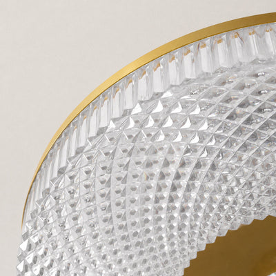 Round Integrated LED Flush Mount Ceiling Lamp