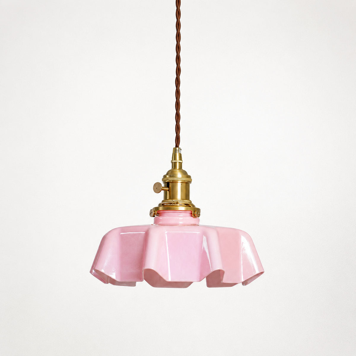 Pleated Glass Pendant Light Collection