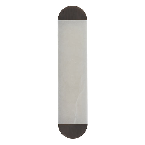 Ghost alabaster wall sconce