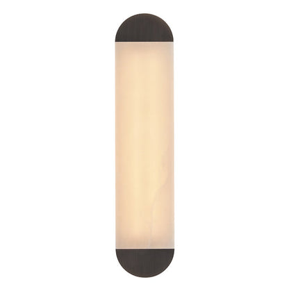 Ghost alabaster wall sconce