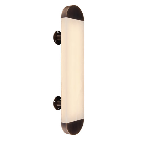 Ghost alabaster wall sconce
