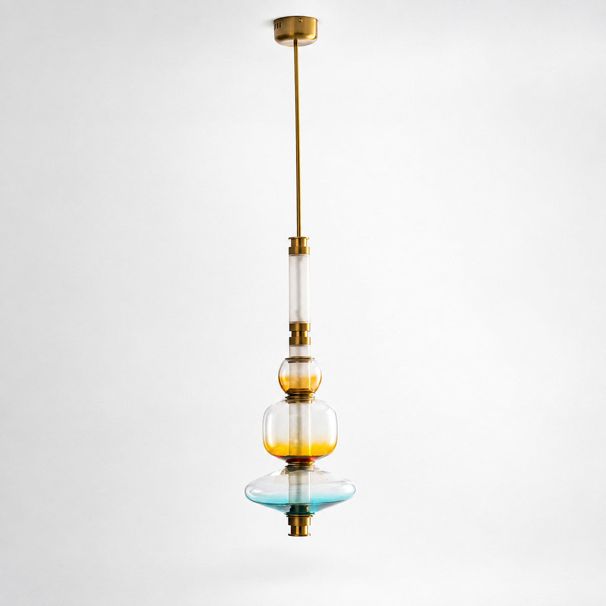 Linear Glass Bead Pendant Lamp