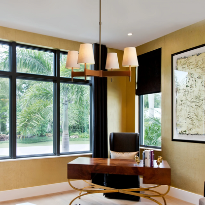 Hasting 4-Light Cross Chandelier